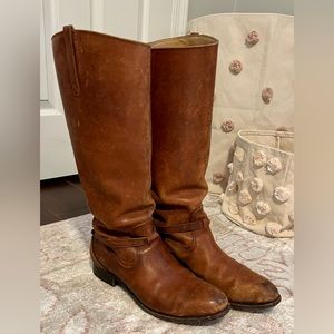Frye Melissa Belted Riding Boot
